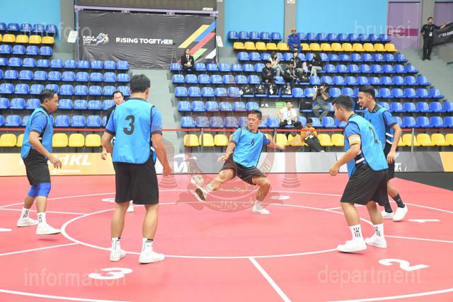 Diantara aksi pasukan takraw negara pada perlawanan tersebut